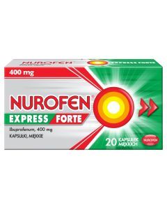 Nurofen Express Forte, 400 mg, kapsułki miękkie, 20 szt.