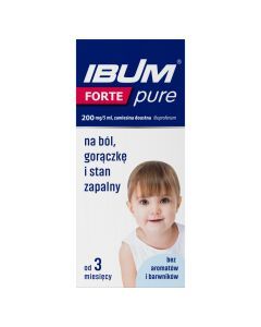 Ibum Forte Pure, 200 mg/5 ml, zawiesina doustna, butelka, 100 g