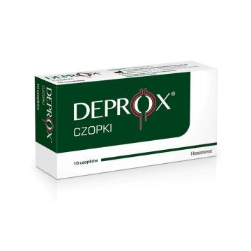 Deprox, czopki doodbytn., 10 szt