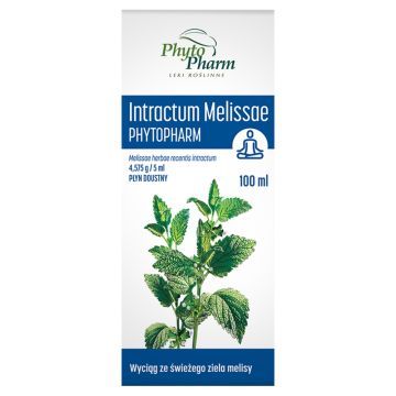 Intractum Melissae Phytopharm, płyn doustny, 100 ml