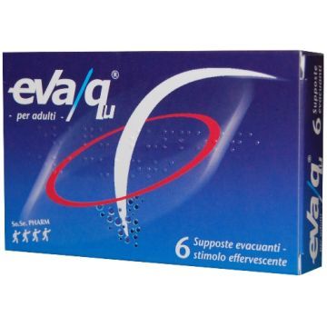 Eva/qu, czopki przeciw zaparciom, 6 szt.