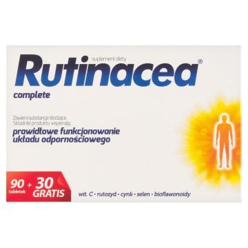 Rutinacea Complete, tabletki, 90 szt. + 30 szt.