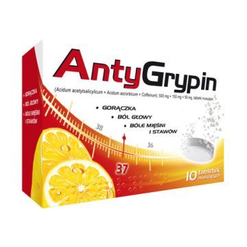 AntyGrypin dzień, tabletki musujące, 10 szt.