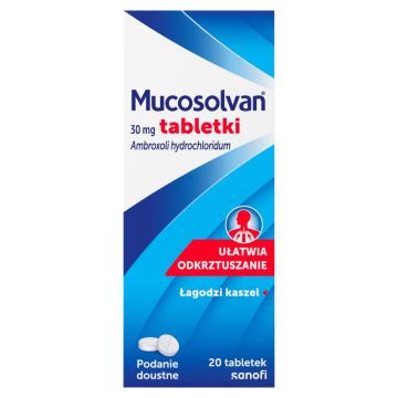 Mucosolvan, 30 mg, tabletki, 20 szt.