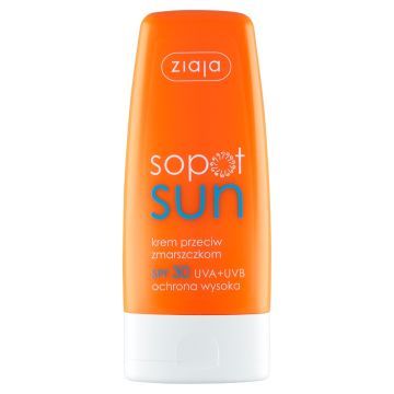 Ziaja Sopot Sun, krem przeciw zmarszczkom, SPF 30, 60 ml