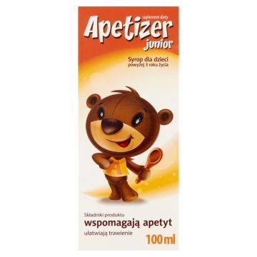 Apetizer Junior, syrop dla dzieci, 100 ml