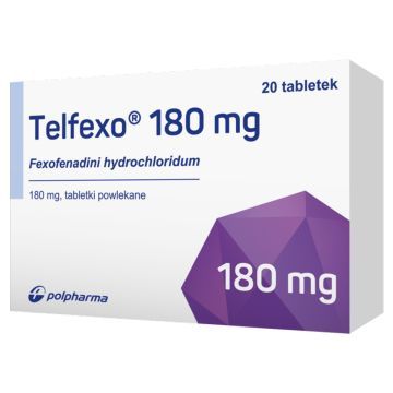 Telfexo 180 mg, tabletki powlekane, 20 szt.
