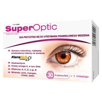 SuperOptic, kapsułki elastyczne, 30 szt.