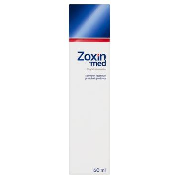Zoxin-med, (20 mg/ml), leczniczy szampon przeciwłupieżowy, 60 ml