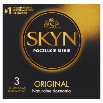 Skyn Original, nielateksowe prezerwatywy, 3 szt.