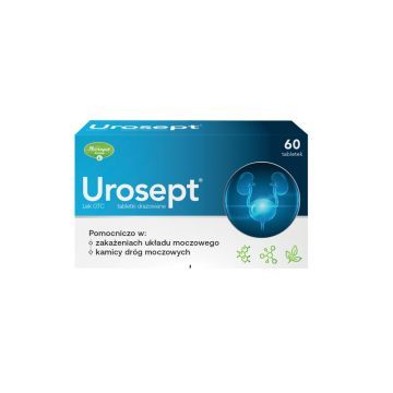 Urosept, tabletki drażowane, 60 szt.