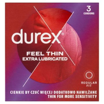 Feel Thin Fetherlite Elite, prezerwatywy ultracienkie, 3 szt.