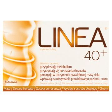 Linea 40+, tabletki, 60 szt.