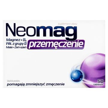 NeoMag przemęczenie, tabletki, 50 szt.