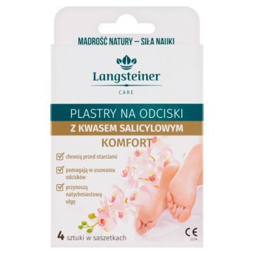 Plastry na odciski z kwasem salicylowym, 4 szt