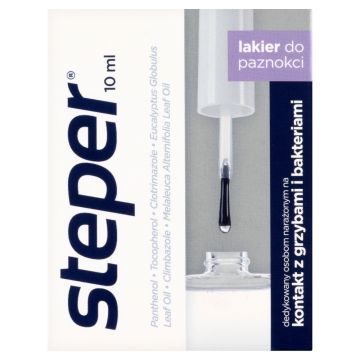 Steper, lakier do paznokci, 10 ml