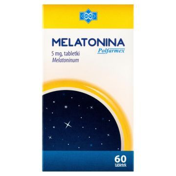 Melatonina Polfarmex, 5 mg, tabletki, 60 szt.