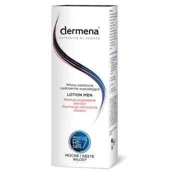Dermena Hair Care, Men, lotion hamujący wypadanie i stymulujący odrastanie włosów, 150 ml
