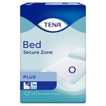 TENA Bed Plus OTC Edition, podkłady chłonne, 60 x 60 cm, 5 szt.