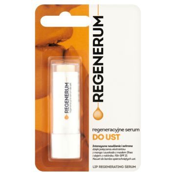 Regenerum, regeneracyjne serum do ust, pomadka, 5 g