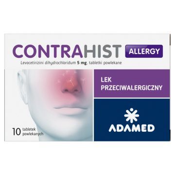 Contrahist Allergy, 5 mg, tabletki powlekane, 10 szt.