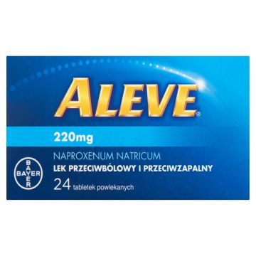 Aleve, 220 mg, tabletki powlekane, 24 szt.