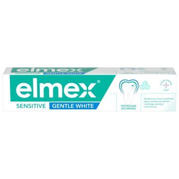 Elmex Sensitive Whitening, pasta do zębów z aminofluorkiem, 75 ml