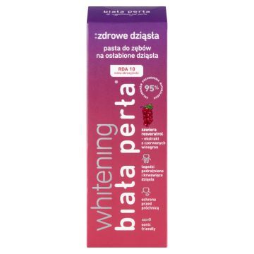Biała Perła Whitening, zdrowe dziąsła, specjalistyczna pasta do zębów, 75 ml