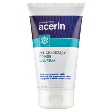Acerin Cool Relax, chłodzący żel na opuchnięte i zmęczone nogi, 150 ml