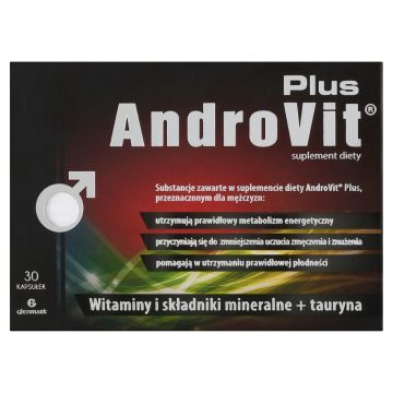 Androvit Plus, kapsułki żelatynowe miękkie, 30 szt.