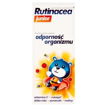 Rutinacea Junior, syrop, naturalne soki owocowe, 100 ml