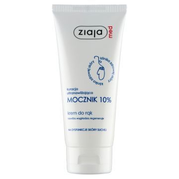 Ziaja Med Kuracja Ultranawilżająca, Mocznik 10%, krem do rąk, 100 ml