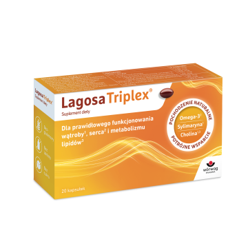 Lagosa Triplex, kapsułki, 20 szt.