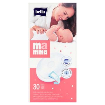 Bella Mamma, wkładki laktacyjne z przylepcem, 30 szt.
