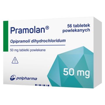 Pramolan, 50 mg, tabletki powlekane, 56 szt