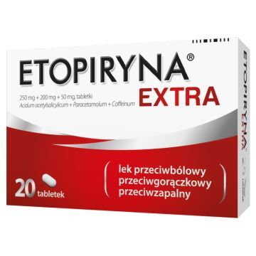 Etopiryna Extra, tabletki, 20 szt.
