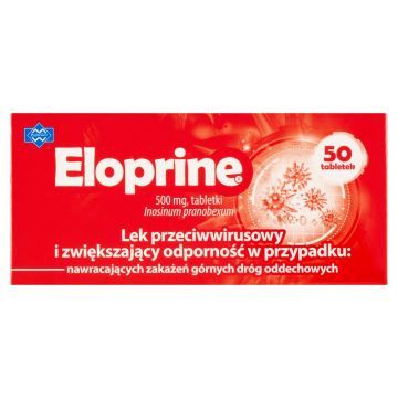 Eloprine, 500 mg, tabletki, 50 szt.