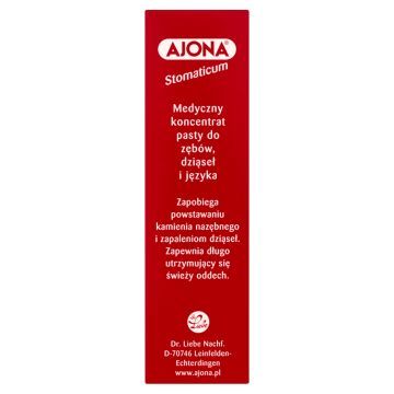 Ajona Stomaticum, koncentrat pasty do zębów, 6 ml