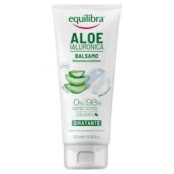 Equilibra, nawilżająca aloesowa odżywka do włosów, 200 ml