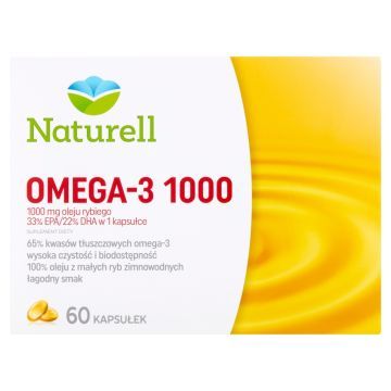 Naturell Omega-3 1000, kapsułki, 60 szt.