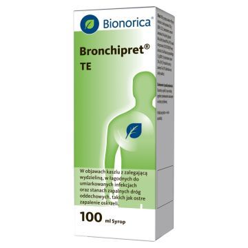 Bronchipret TE, 15 g + 1,5 g, syrop, 100 ml