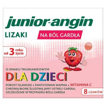 Junior Angin, lizaki, 8 szt.