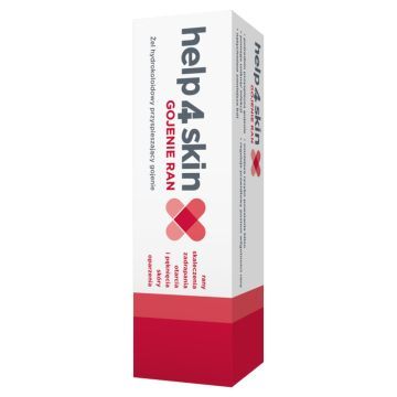 Help4Skin Gojenie Ran, żel hydrokoloidowy, 20 g, tuba