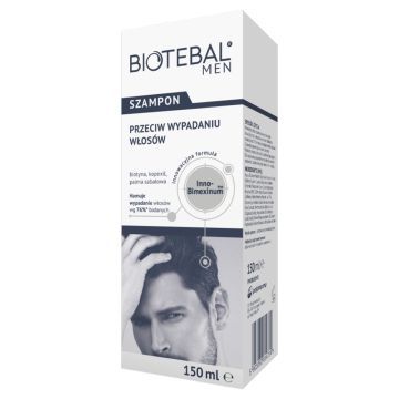 Biotebal Men, szampon przeciw wypadaniu włosów, 150 ml
