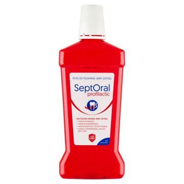 SeptOral profilactic, płyn do płukania jamy ustnej, 500 ml
