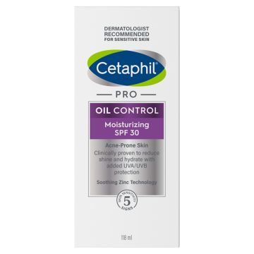 Cetaphil PRO Oil Control, krem nawilżająco-matujący, SPF 30, 118 ml