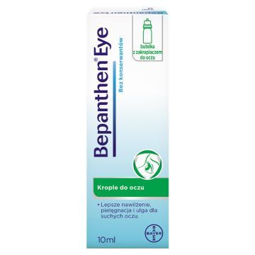 Bepanthen Eye, krople do oczu, 10 ml