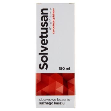 Solvetusan, 60 mg/10 ml, syrop, 150 ml