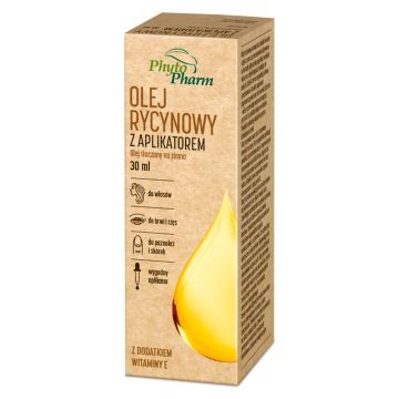 PhytoPharm olej rycynowy z aplikatorem, 30 ml
