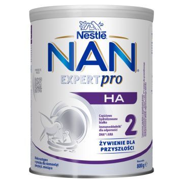 Nestle Nan Expertpro HA 2, mleko następne, po 6 miesiącu, 800 g